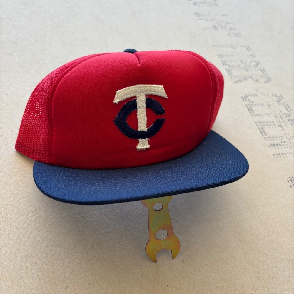 Vintage 80/90s MLB Minnesota Twins Trucker Hat